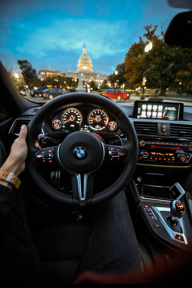 binnenkant BMW